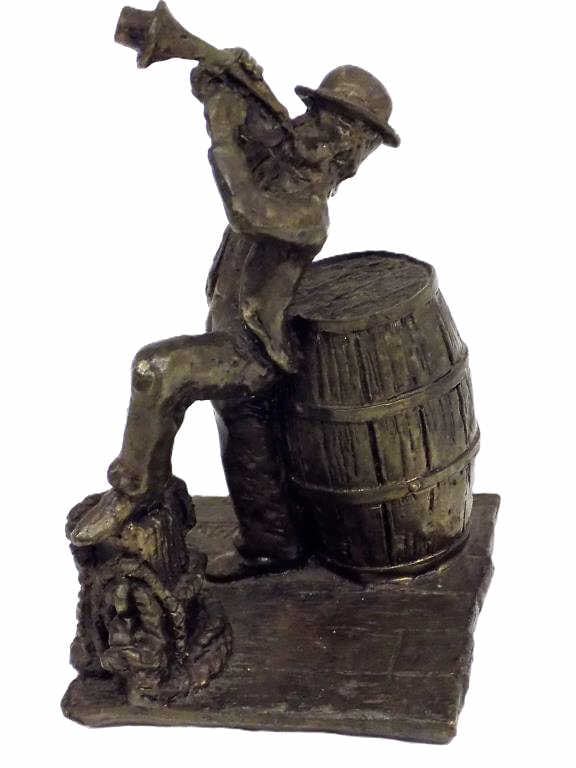 SHOOP - JAZZ MAN BRONZE SCULPTURE (1 of 4)