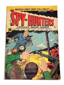 SPY HUNTERS No. 17 AMERICA'S HEROES COMIC BOOK