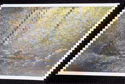 STEPANYANTS - THE GLEN SIGNED LITHOGRAPH