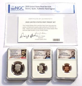 US MINT 2020 ULTRA CAMEO CLAD SET NGC PROOF 70