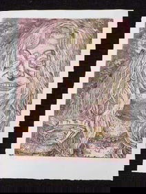 DANIELLE CHASON - JANIS JOPLIN POP ART MONOPRINT