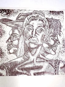 DANIELLE CHASON - MADONNA BIG POP ART LITHOGRAPH