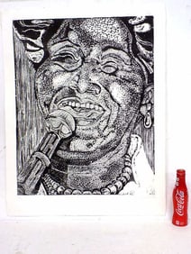 DANIELLE CHASON - ARETHA FRANKLIN POP ART PRINT