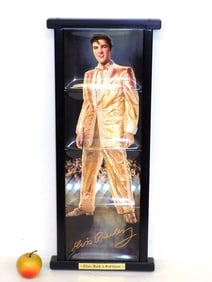 ELVIS PRESLEY ROCK AND ROLL GIANT CERAMIC PLATES