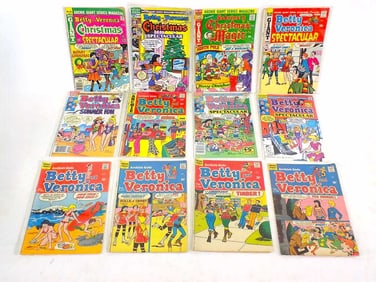 GROUP ARCHIE BETTY & VERONICA COMIC BOOKS 19 ITEMS