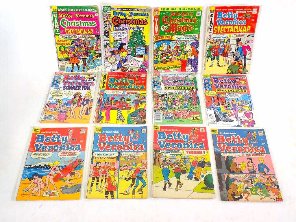 GROUP ARCHIE BETTY & VERONICA COMIC BOOKS 19 ITEMS (1 of 4)