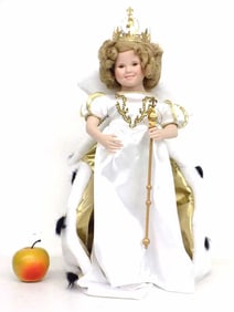 GORGEOUS SHIRLEY TEMPLE PRINCESS DOLL 18"