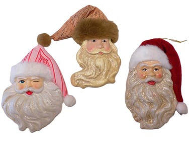 SANTA CLAUS CHRISTMAS TREE ORNAMENTS