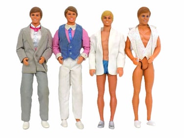 VINTAGE 1968 KEN DOLL TOY ACTION FIGURES LOT