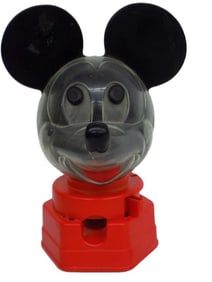 VINTAGE HASBRO MICKEY MOUSE TOY GUMBALL MACHINE
