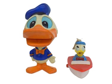 VINTAGE 1970'S WALT DISNEY DONALD DUCK TOYS