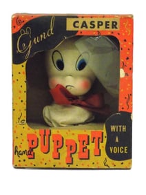 VINTAGE 1950'S GUND CASPER THE GHOST TOY PUPPET