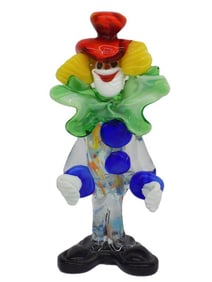VINTAGE MURANO ART GLASS CLOWN