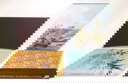 FOLIO SOCIETY CONFUCIUS & EMBASSY TO CHINA BOOKS