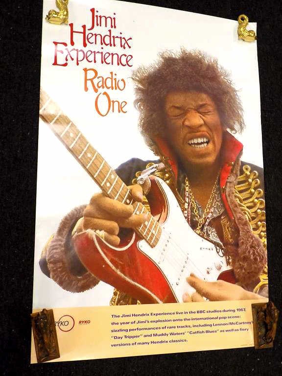 JIMI HENDRIX EXPERIENCE RADIO ONE POSTER (1 of 3)