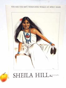 SHEILA HILL - INDIAN PRINCESS GALLERY POSTER