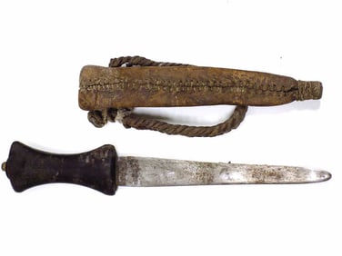 18TH 19TH CENTURY AFRICAN TRIBAL KNIFE