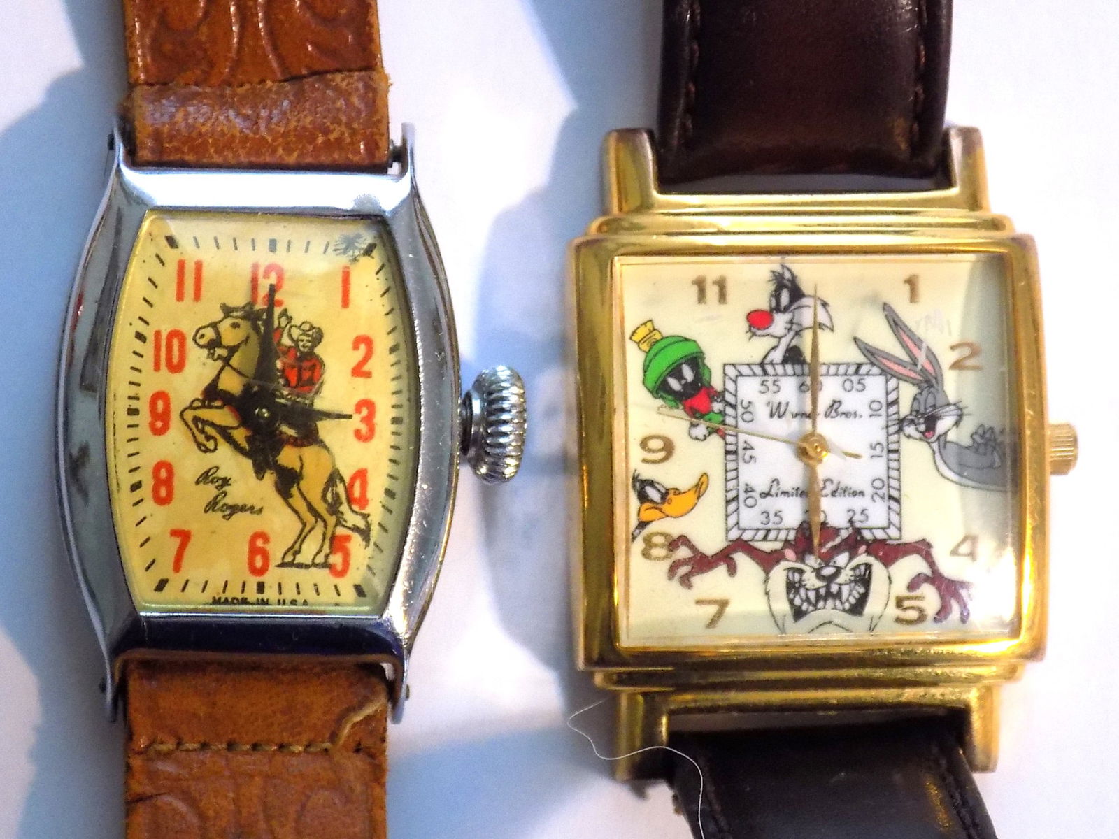 VINTAGE WRISTWATCHES ROY ROGERS WARNER BROS (1 of 4)