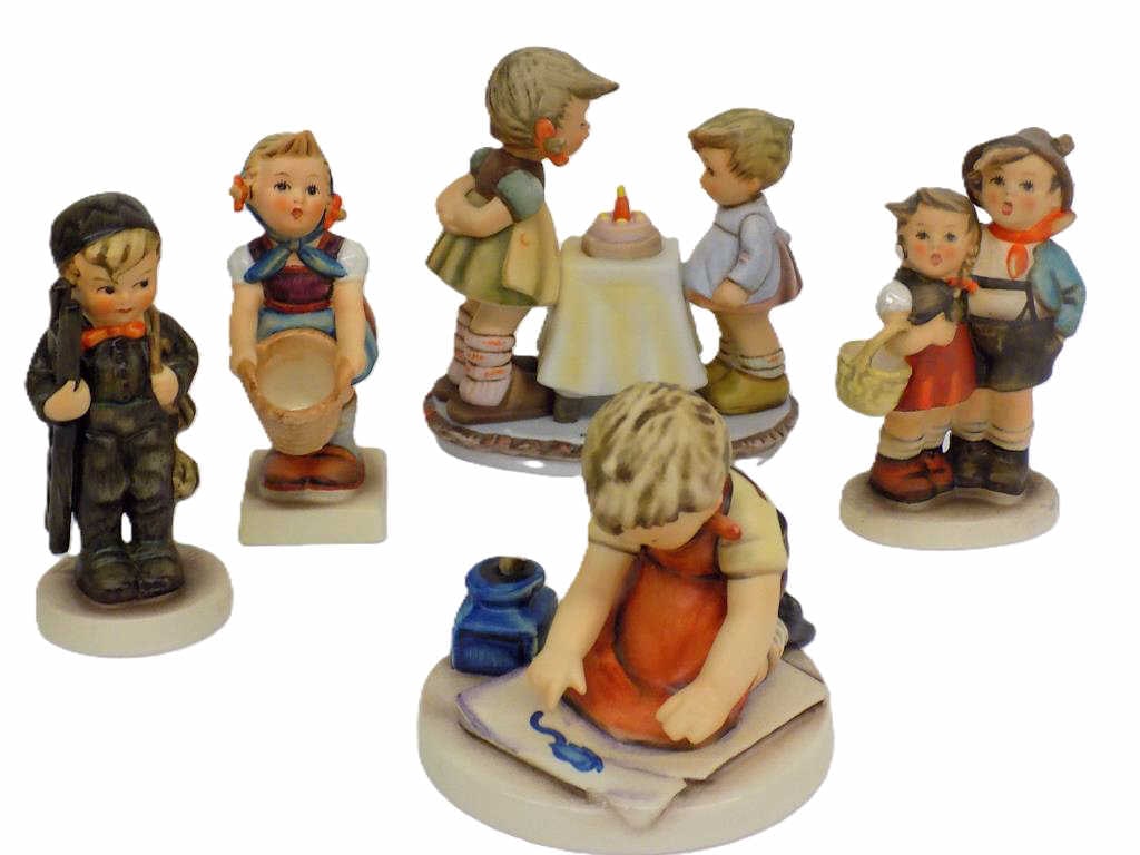 VINTAGE LOT OF BERTA HUMMEL FIGURINES (1 of 2)