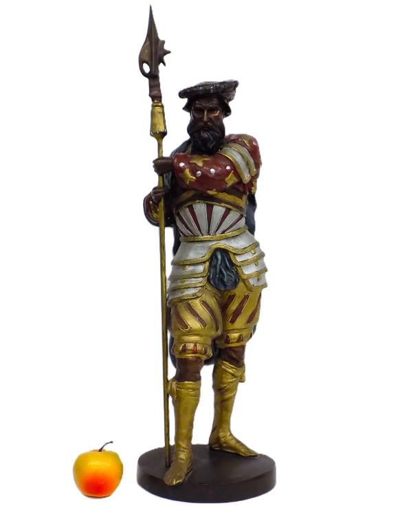 ALBERT CARRIER BELLEUSE LANSQUENET BRONZE STATUE 27.50" TALL (1 of 11)