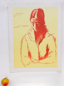 PABLO PICASSO PORTRAIT OF OLGA LITHOGRAPH