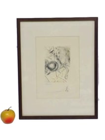 SALVADORE DALI - HELL OF CRUEL BEAUTIES ETCHING