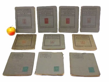 ROYCROFT LITTLE JOURNEYS ARTS & CRAFTS BOOK SET