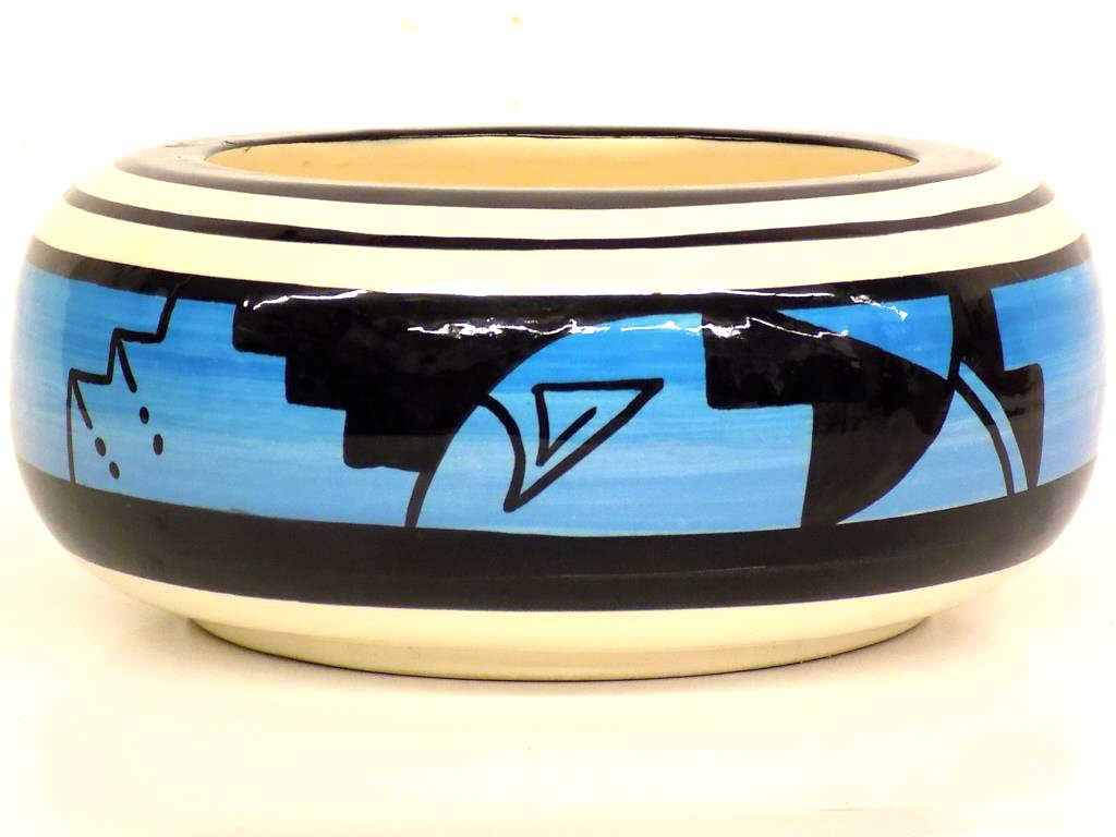 NATIVE AMERICAN INDIAN POTTERY BOWL M. HAYES UTE (1 of 4)