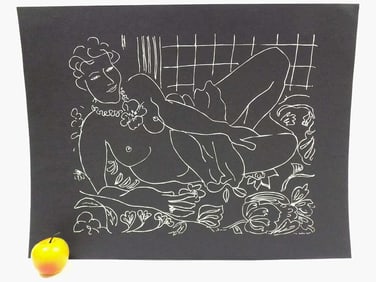 HENRI MATISSE - RECLINING NUDE FIGURE LITHOGRAPH