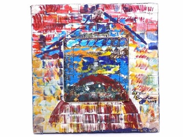 JOHN BEARDMAN - 3 DIMENSIONAL ABSTRACT PAINTING