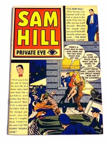 GOLDEN AGE SAM HILL PRIVATE EYE No. 1 COMIC BOOK