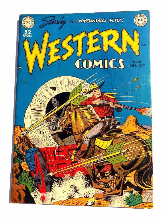 GOLDEN AGE WESTERN COMICS No 11 COWBOY COMIC BOOK (1 of 7)