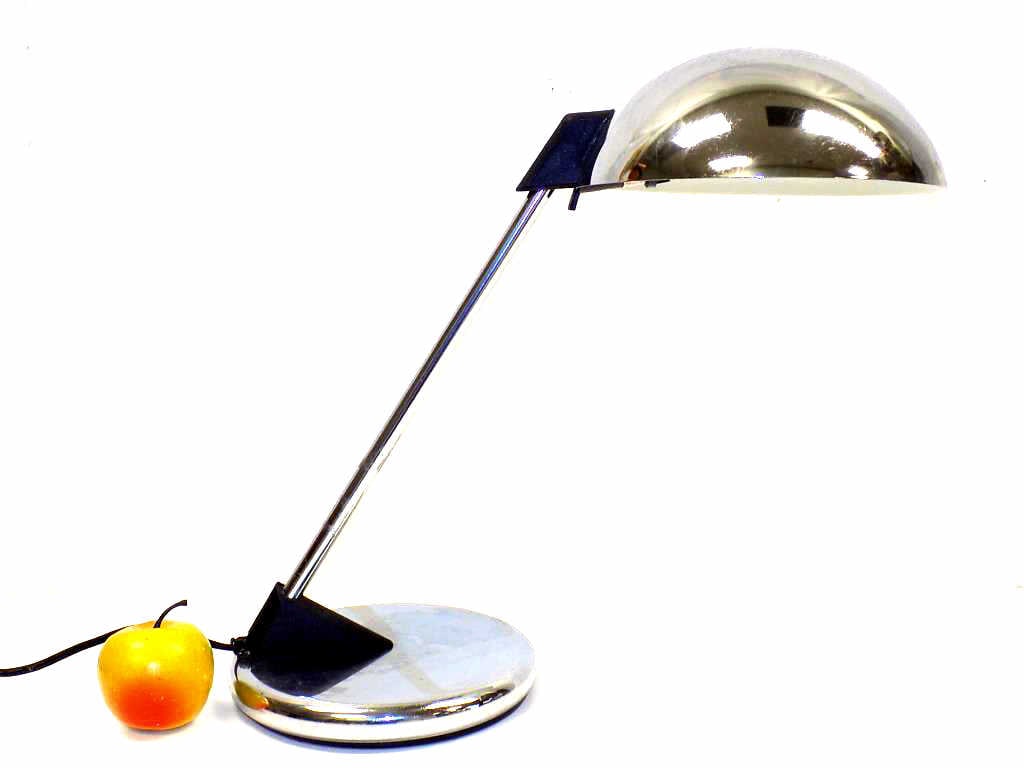 MIDCENTURY MODERN CHROME ARC LAMP (1 of 2)