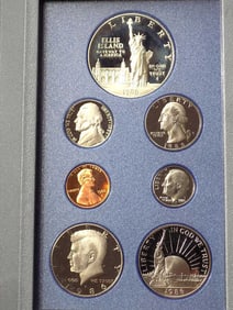 US MINT 1986 PRESTIGE PROOF COIN SET