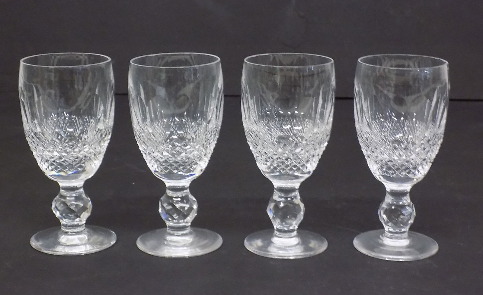 WATERFORD CRYSTAL COLLEEN SHERRY CORDIALS 4.25" (1 of 4)