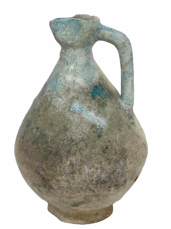 ANCIENT ROMAN POTTERY SCAVO FORM EWER (1 of 5)