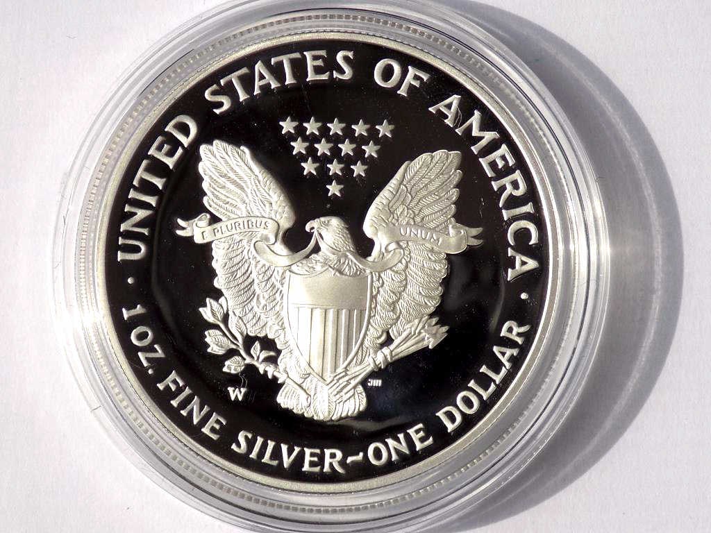 US MINT 2003 AMERICAN EAGLE SILVER DOLLAR PROOF - 3