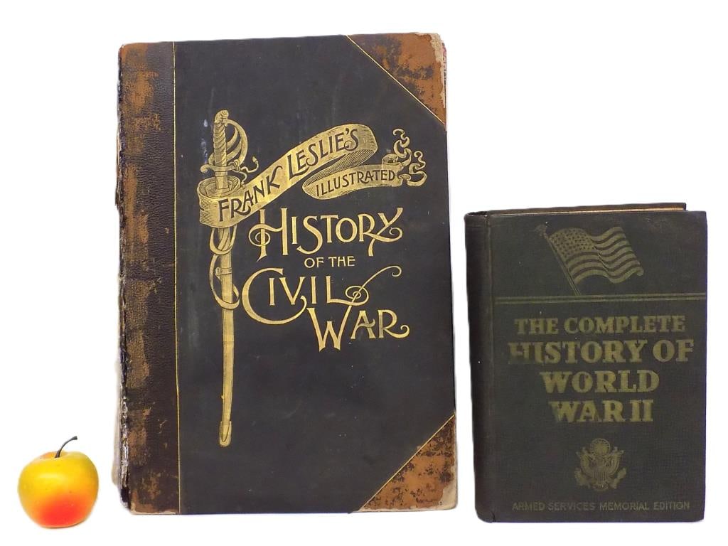 1894 LESLIES ILLUSTRATED HISTORY OF CIVIL WAR BOOK (1 of 8)