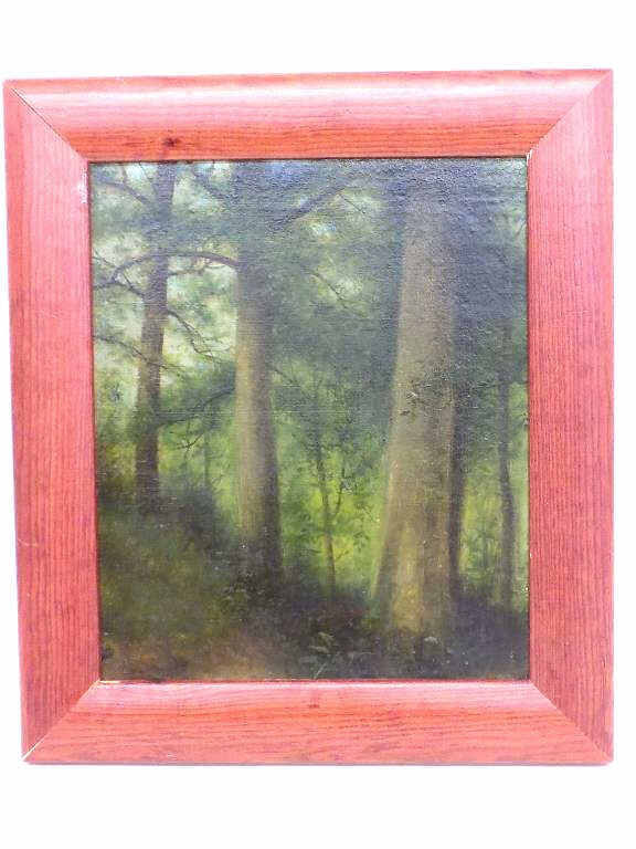 FREDERICK S. CHURCH - SUMMER TREES PAINTING (1 of 2)