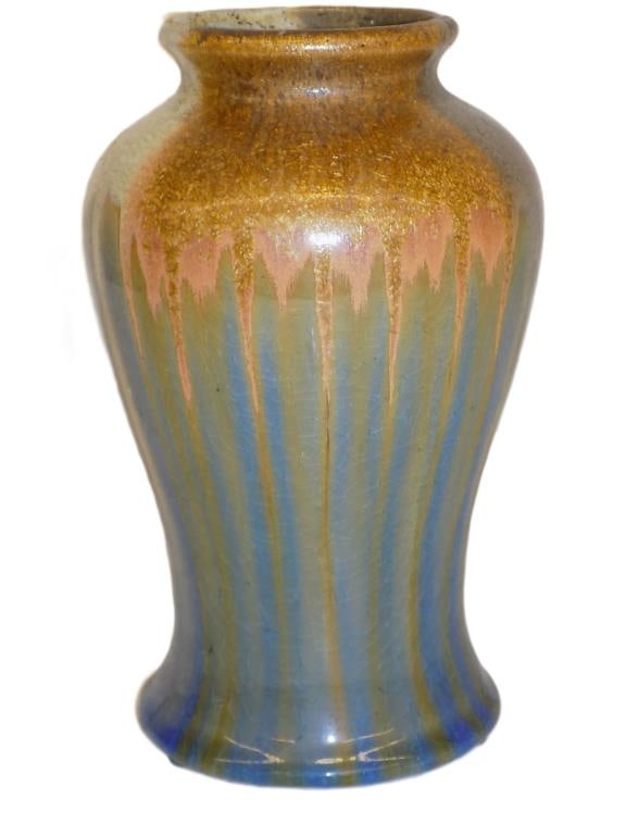 MIDCENTURY MODERN CRYSTALLINE GLAZE ART VASE (1 of 1)