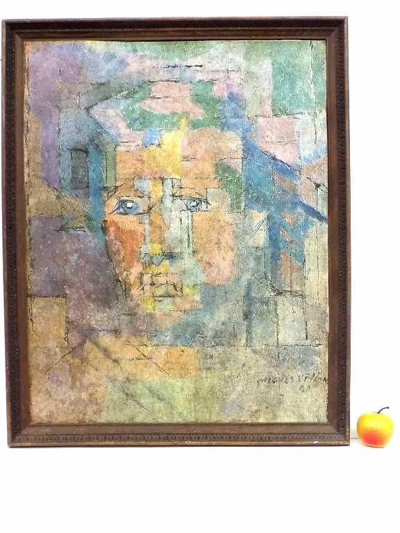 JACQUE VILLON - MODERNIST / CUBIST PORTRAIT (1 of 4)