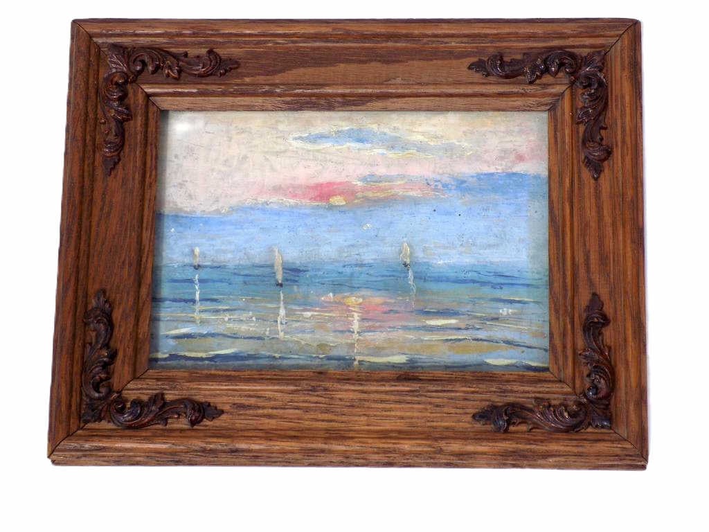 JOAQUIN CLAUSELL - VELEROS / SAILBOATS PAINTING (1 of 5)