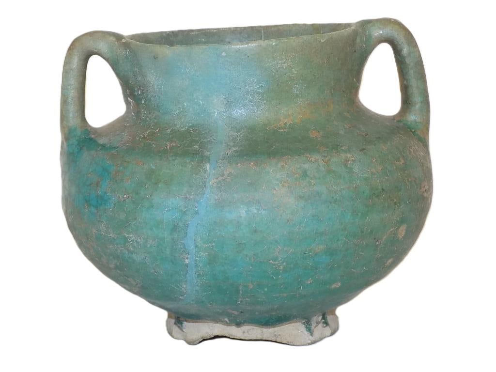 ANCIENT PERSIAN / ISLAMIC CERAMIC POTTERY VESSEL (1 of 3)