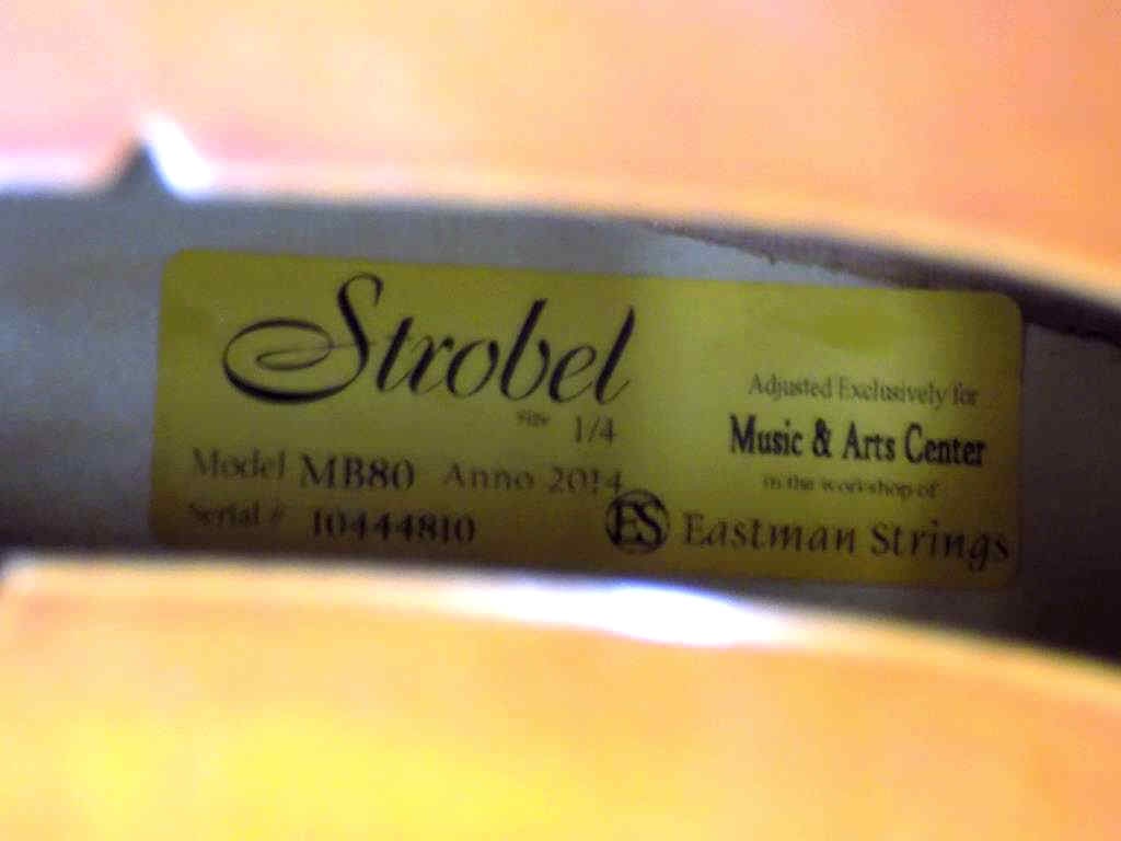 BIG STROBEL MODEL MB80 STAND UP BASS - 4