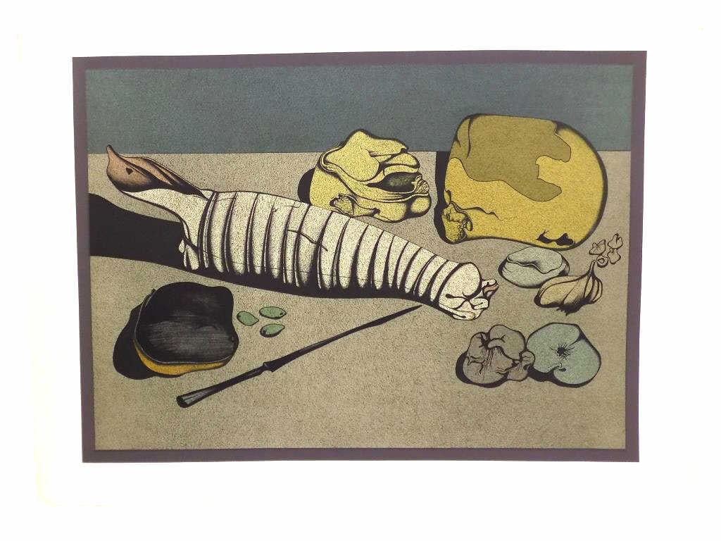 MIHAIL CHEMIAKIN - MODERNIST SIGNED LITHOGRAPH (1 of 4)