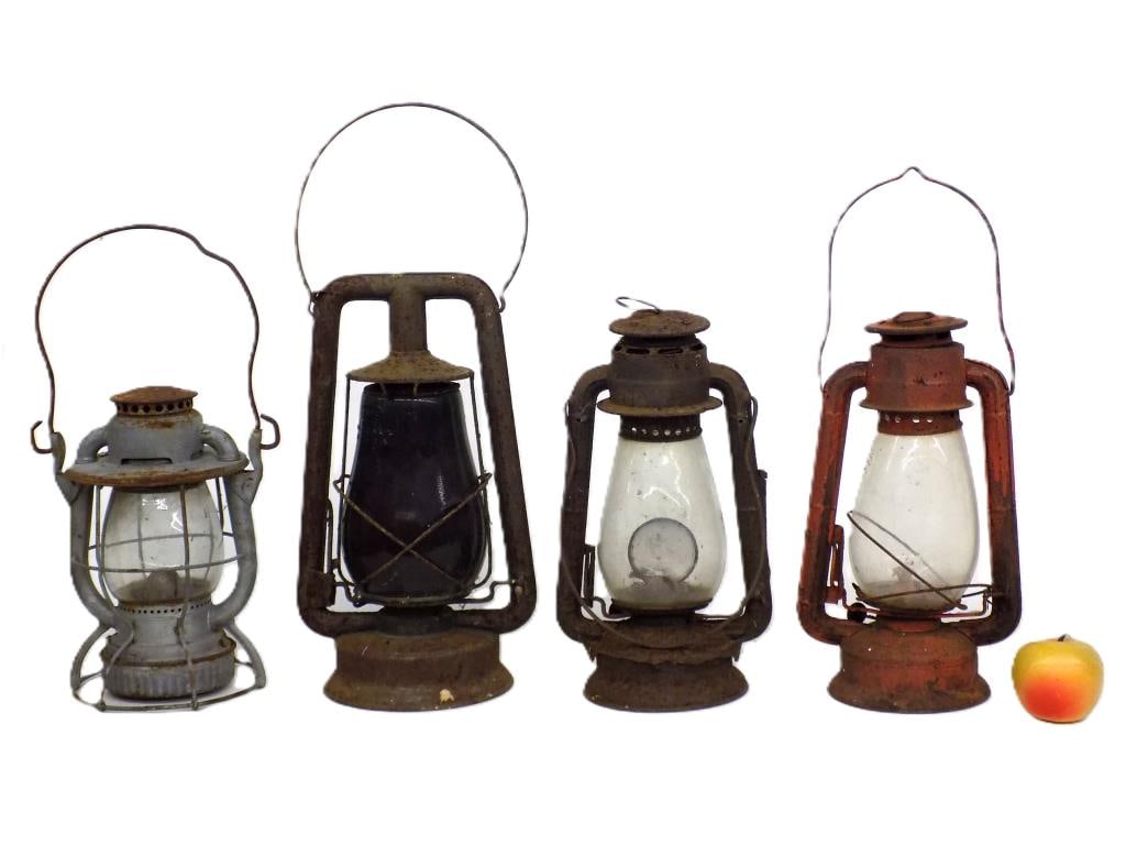 ANTIQUE DIETZ & SUN CO. LANTERNS LOT (1 of 4)