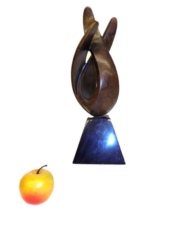 KEVIN EDWIN PETTELLE ABSTRACT MODERNIST BRONZE (1 of 6)