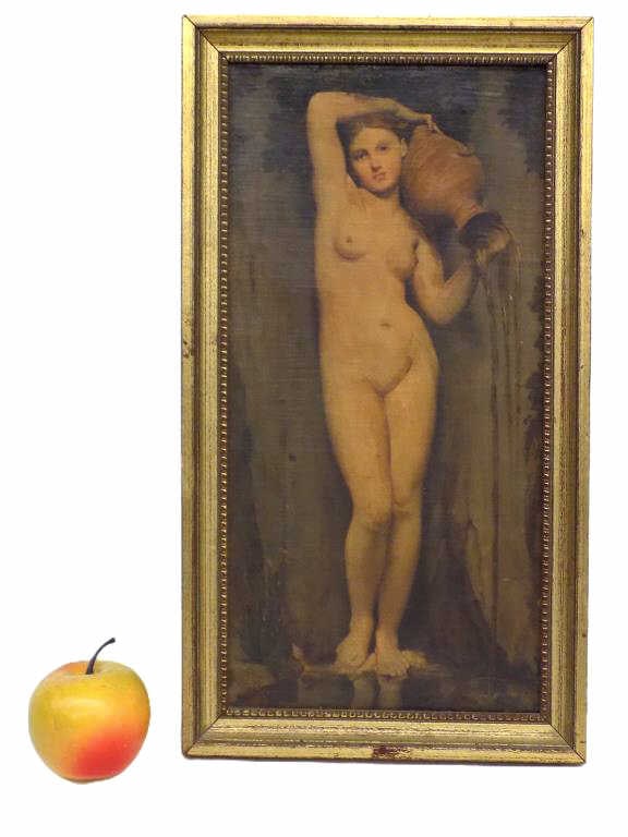 JEAN AUGUSTE DOMINIQUE INGRES - NUDE LADY PRINT