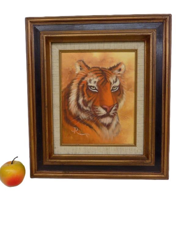 REX - REGAL TIGER PAINTING (1 of 2)