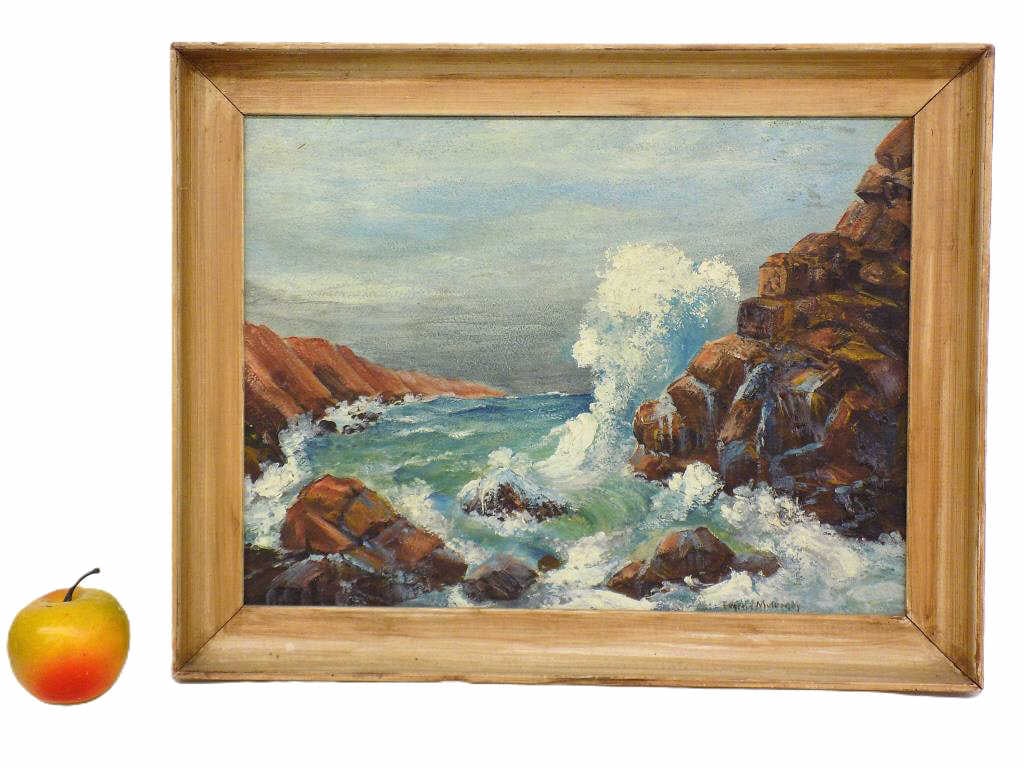 EUGENE MULVANEY - BREAKING WAVES OCEAN PAINTING (1 of 4)